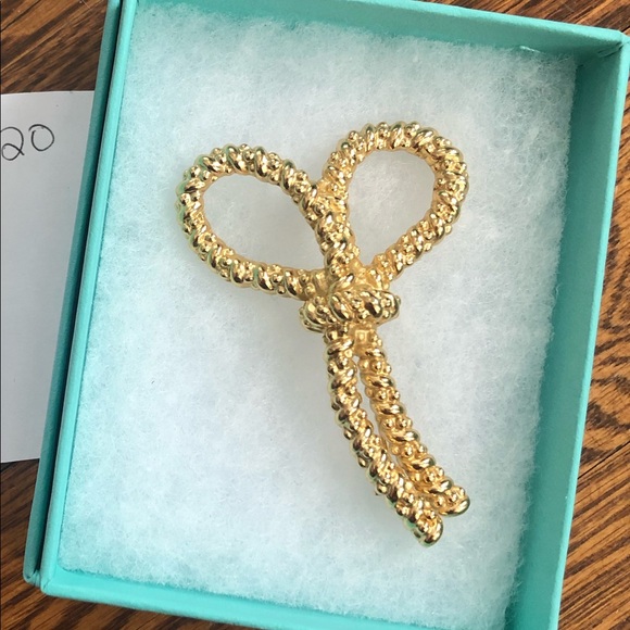 Dior Jewelry - Authentic Dior Rope Bow Brooch